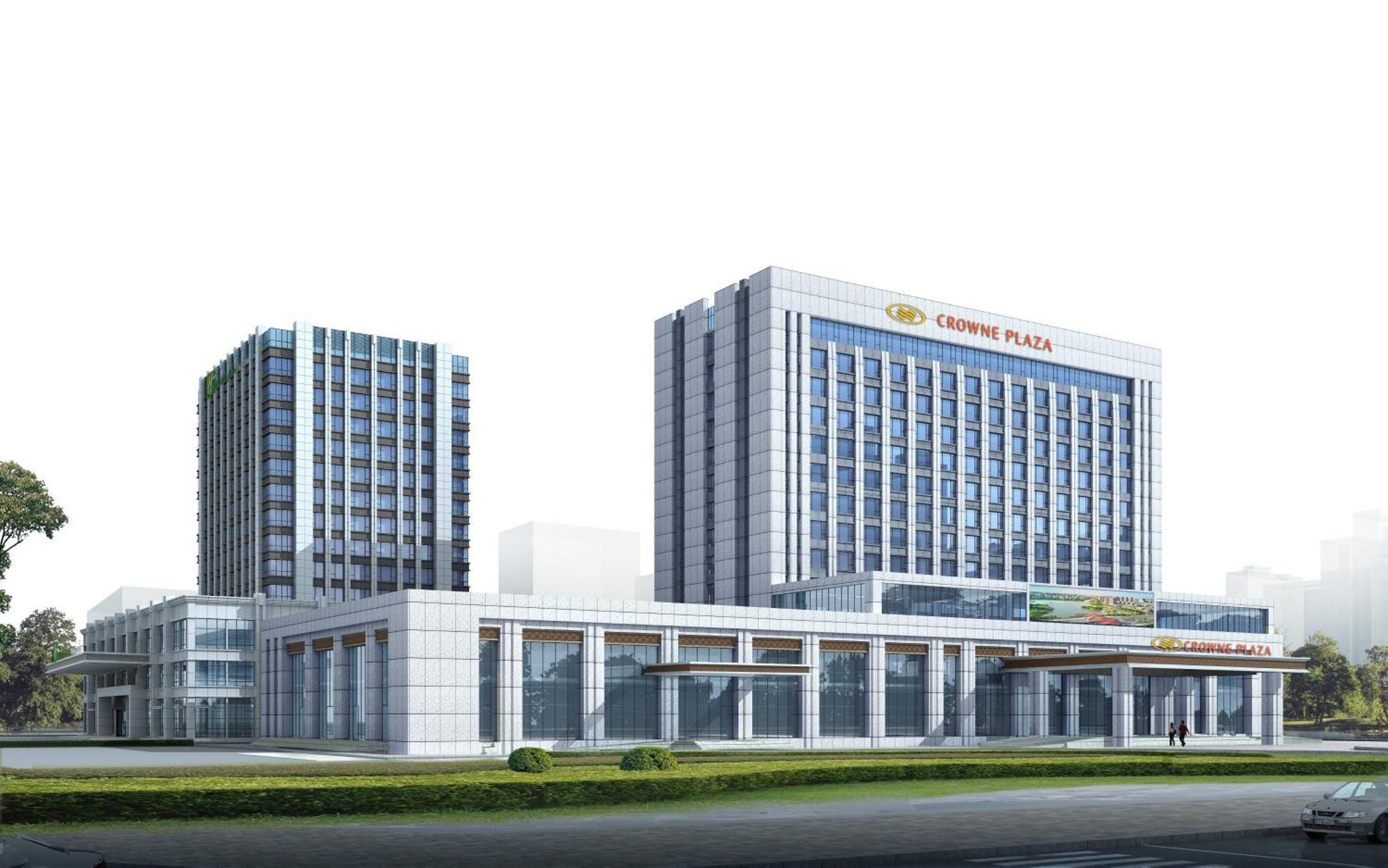 Crowne Plaza Lanzhou New Area By Ihg Exterior foto