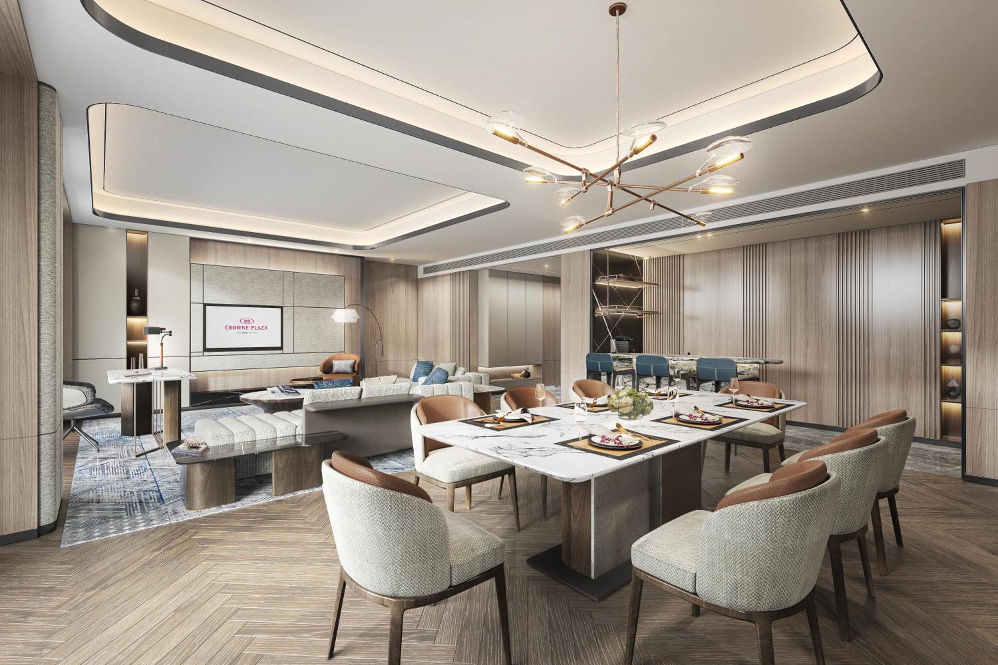 Crowne Plaza Lanzhou New Area By Ihg Exterior foto